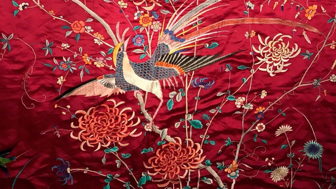 Немного из истории китайской вышивки
