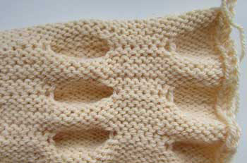Рельефный узор спицами с эффектом клоке | Kloke knitting pattern
